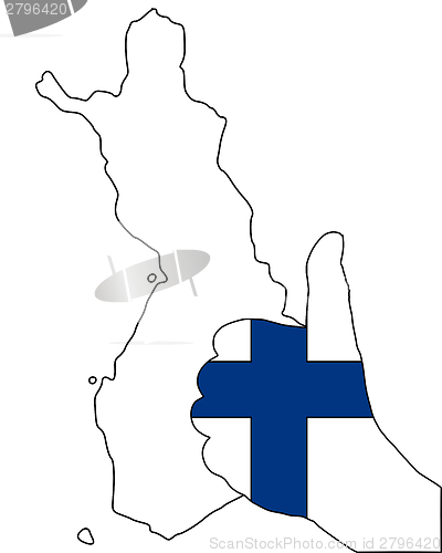 Image of Finland hand signal