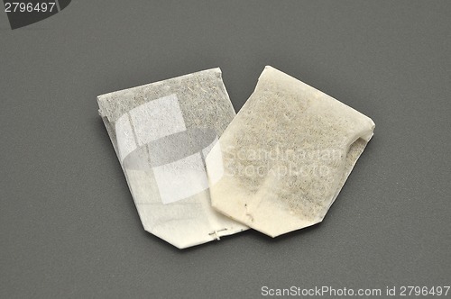 Image of Detailed but simple image of tea bag