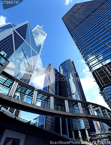 Image of Modern office building in Hong Kong