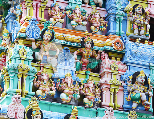 Image of Sri Mariamman temple in Singapore