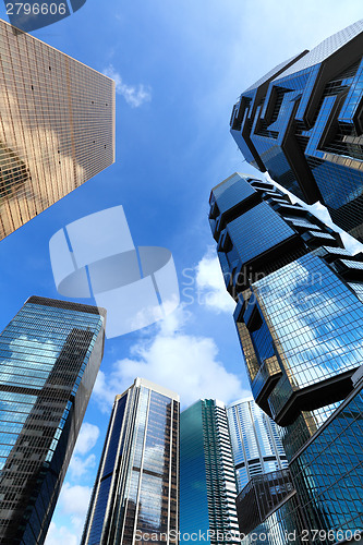 Image of Modern building Landscape in Hong Kong 