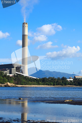 Image of Coal fired power station in Hong Kong