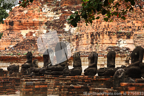 Image of Ancient buddha statue