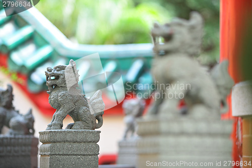 Image of Stone Lion sculpture