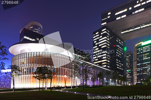 Image of Hong Kong business district