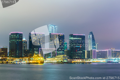 Image of Hong Kong night