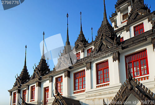 Image of Loha Prasat at Wat Ratchanadda