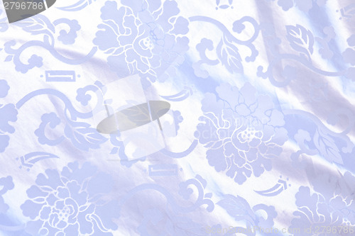 Image of Chinese draped silk