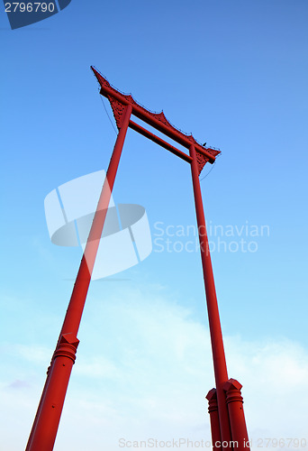 Image of Giant swing ,Bangkok Thailand 