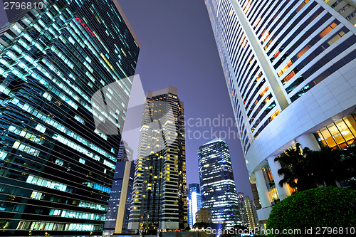 Image of Commercial district in Hong Kong