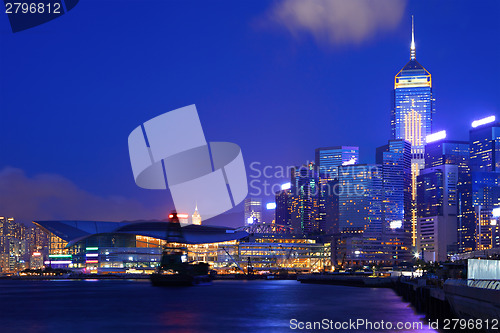 Image of Hong Kong at night