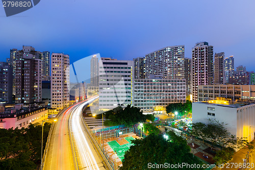 Image of Hong Kong night