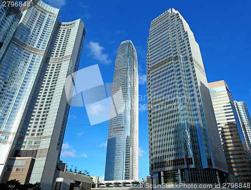 Image of Business center of Hong Kong 