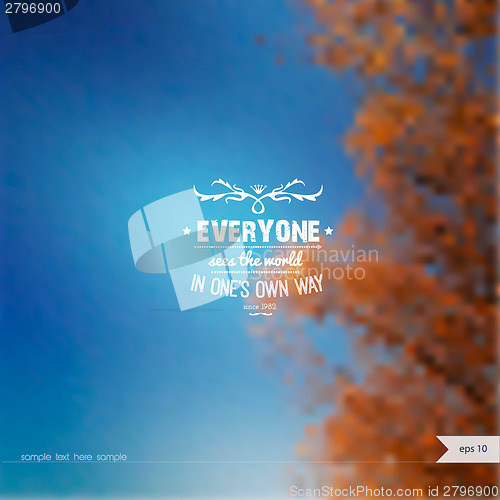 Image of Vector summer background with place for your text.