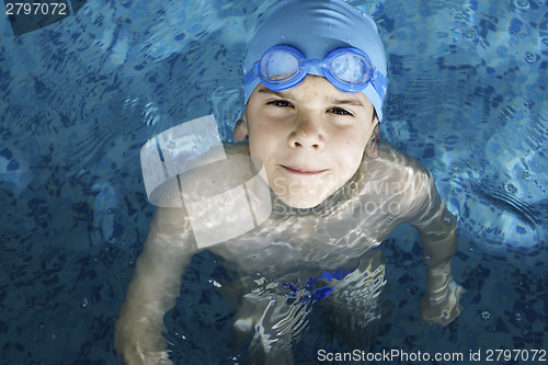 Image of Child in swimming pool