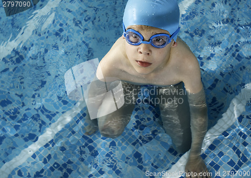 Image of Child in swimming pool