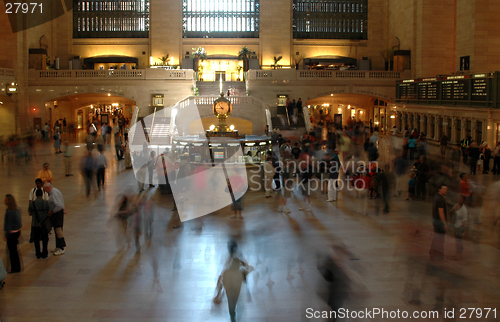 Image of grand central rush