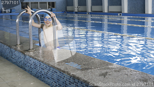 Image of Child in swimming pool