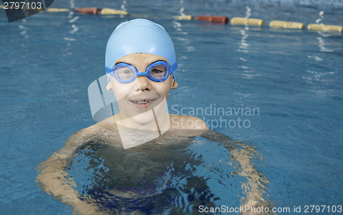 Image of Child in swimming pool