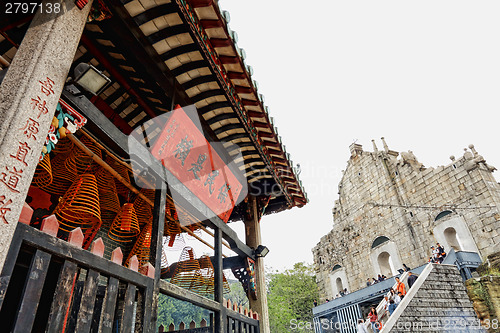 Image of Macau temple