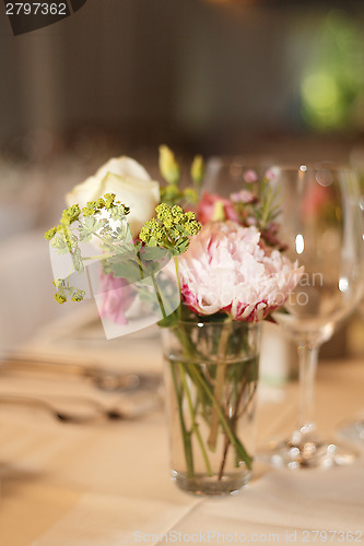 Image of Laid wedding table 