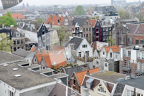 Image of The roofs of Amsterdam