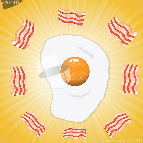 Image of egg and bacon