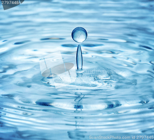 Image of water drops