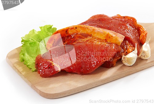 Image of Marinated meat for grill