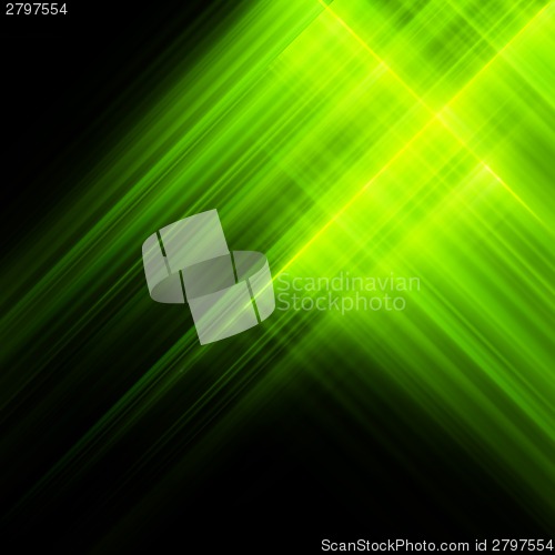 Image of Bright luminescent green surface. EPS 10