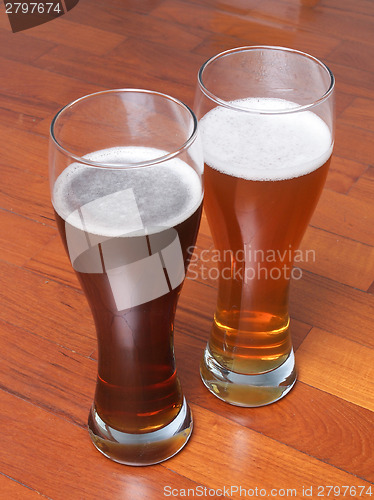 Image of Two glasses of German beer