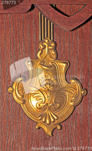 Image of Brass blazon