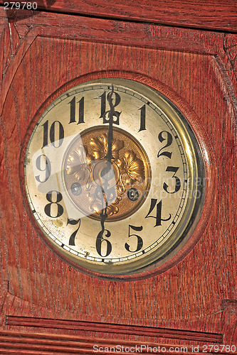 Image of Wooden clock