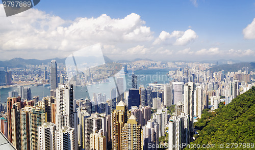 Image of Hong Kong skylines daytime
