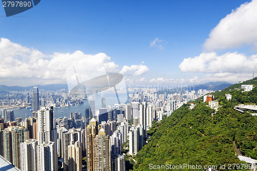Image of Hong Kong skylines daytime