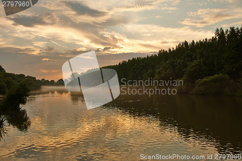 Image of River Sunset