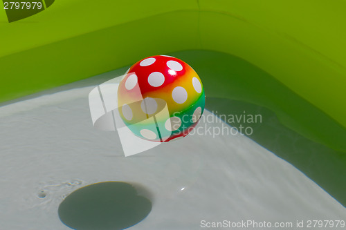 Image of Ball in the water