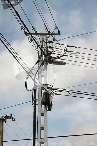 Image of electric lines