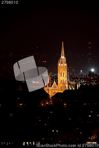 Image of Budapest night