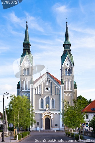 Image of Trnovo Church in Ljubljana, Slovenia