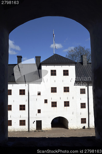 Image of the medieval castle in Turku, Finland