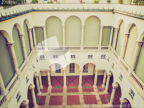 Image of Retro look Doge Palace in Genoa