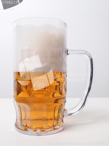 Image of Lager beer glass