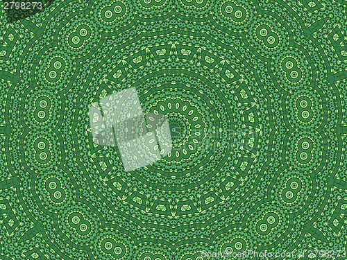 Image of Green abstract pattern