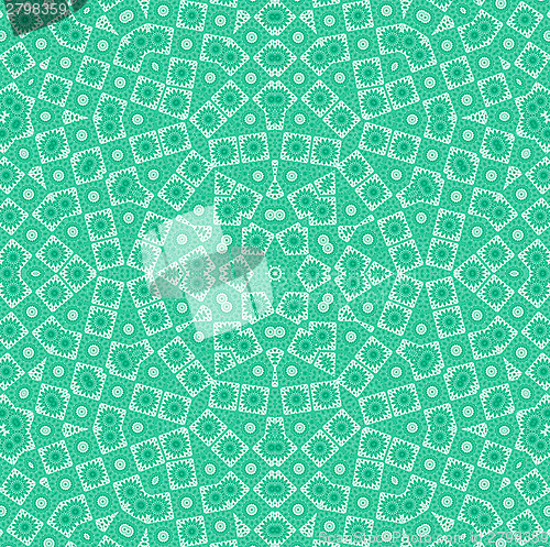 Image of Background with abstract green pattern