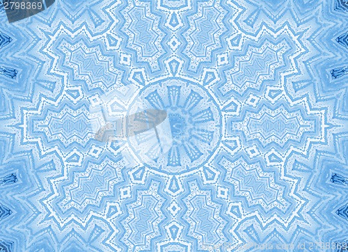 Image of Blue background with abstract foam pattern