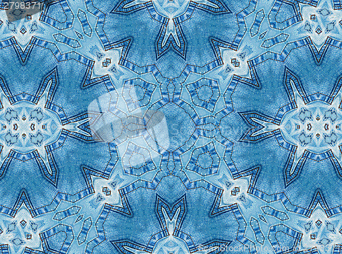 Image of Abstract jeans pattern