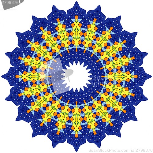 Image of Abstract radial pattern