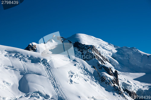 Image of Alps mountain in summer