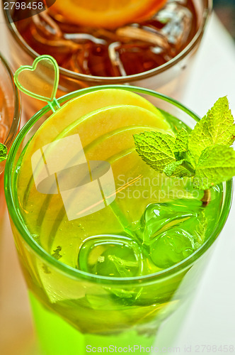 Image of fresh cold tea